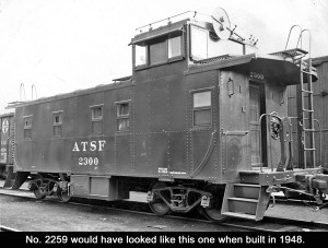 2300 Series Caboose - New 1949